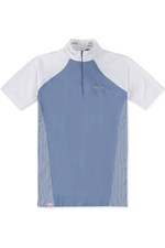 Musto Womens Performance Stock Shirt Pearl Blue / White