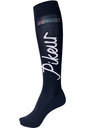 Pikeur Womens Knee Socks with Stress Flag Navy