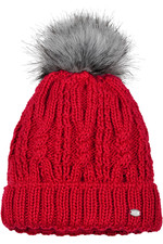 Pikeur Womens Bobble Hat Bright Red
