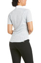 Ariat Womens Showstopper 3.0 Short Sleeve Show Short Shirt Pearl Grey 10035262