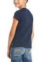 Ariat Youth Authentic Logo Short Sleeve T-Shirt Navy 10035271