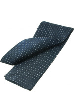 ShowQuest Pin Spot Stock Untied Navy / White