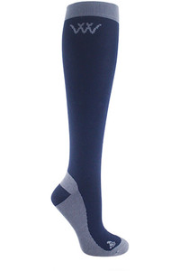 Woof Wear Competition Riding Socks WW0018 - Navy