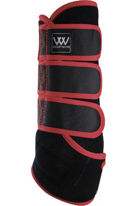 2022 Woof Wear Training Wraps WB0061 - Black / Shiraz