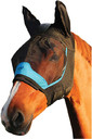 Woof Wear UV Fly Mask With Ears WS0014 - Black / Turquoise
