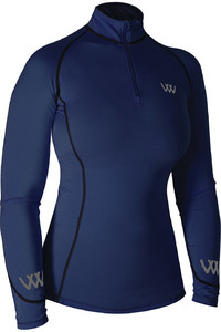 2022 Woof Wear Womens Performance Riding Shirt WA0001 - Navy