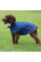 2022 Weatherbeeta Comfitec Fleece Zip Dog Coat 1003457 - Blueberry / Pink