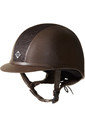 Charles Owen AYR8 Plus limited Edition Leather Look Helmet - Brown