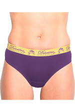 Derriere Equestrian Womens Performance Padded Panty Purple