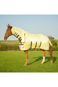 2022 Equilibrium Field Relief Fly Rug 21929 - Yellow