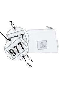 2023 Eskadron Round Bridle Number Holder 382031 900 - White
