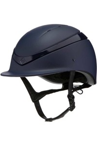 Charles Owen Luna Wide Peak Helmet & Free Headband LUNAWPNMNG - Navy Matt / Navy Gloss