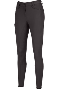 2023 Pikeur Womens Laure Grip Breeches 143006 486 - Licorice
