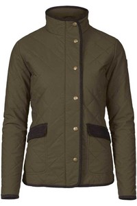 2023 Seeland Womens Woodcock Advanced Quilted Jacket 10021032 - Shaded Olive