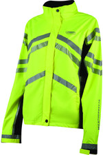 Weatherbeeta Unisex Reflective Lightweight Waterproof Jacket Hi Vis Yellow 1005267