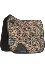 Weatherbeeta Prime Leopard Dressage Saddle Pad 1006959002 Brown Leopard Print