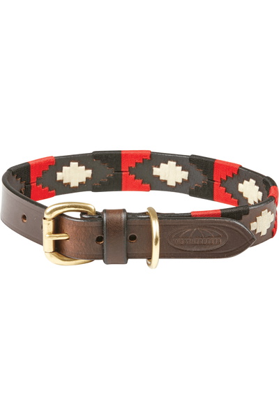 WeatherBeeta Polo Leather Dog Collar