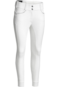 Ariat Junior Tri Factor Grip Full Seat Breech 10034793 - White